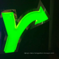 New Fashion 3d led foam lighting letter sign shop store company name